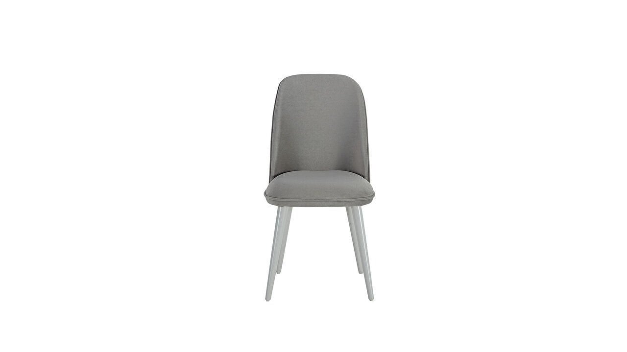 Loretto Sandalye 6321 2 li Gri - Görsel 2